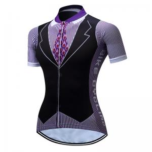 China Female Mountain Bike Riding Jersey Short sleeved Cycling Gravel Jersey on sale