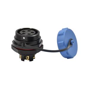 Wholesale SP21 IP68 9p Circular Plastic Connectors PC Nylon66 Panel Mount 20awg from china suppliers