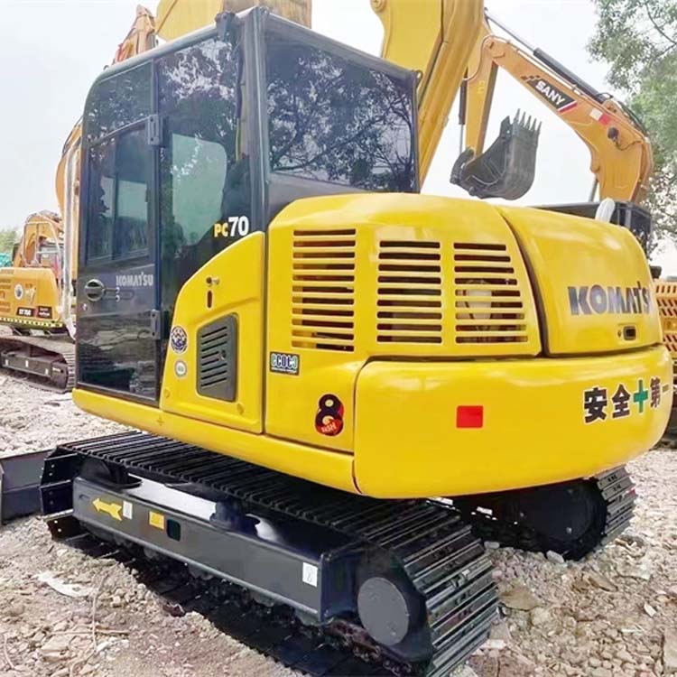 Komatsu PC 70-8 Excavator Sale Original Hydraulic Valve and Japan Engine Wiring Design