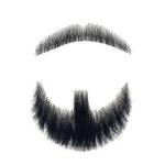 Full hand-woven fake beards, seamless men's fake mustaches, human hair-like fake