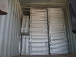 Electric Galvanized Temporary Fencing Crowd Control Barriers Metal Pedestrian