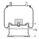 B-12514-010/S3467/S3830 rubber air spring/1R14-045 air suspension spring parts