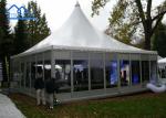 PVC White Fabric Pagoda Canopy Tent With Hot Dip Galvanized Surface Treat German