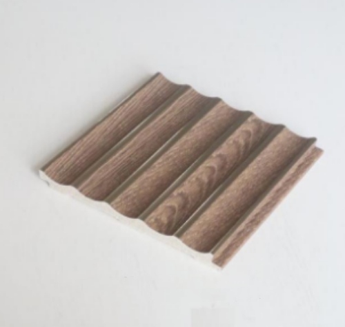 3D Boards Wood Plastic Composite WPC PVC Wall Panel for Household Interior Wall Decor
