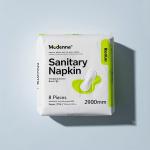 Natural Soft Organic Cotton Menstrual Biodegradable Women Pads Economic Super