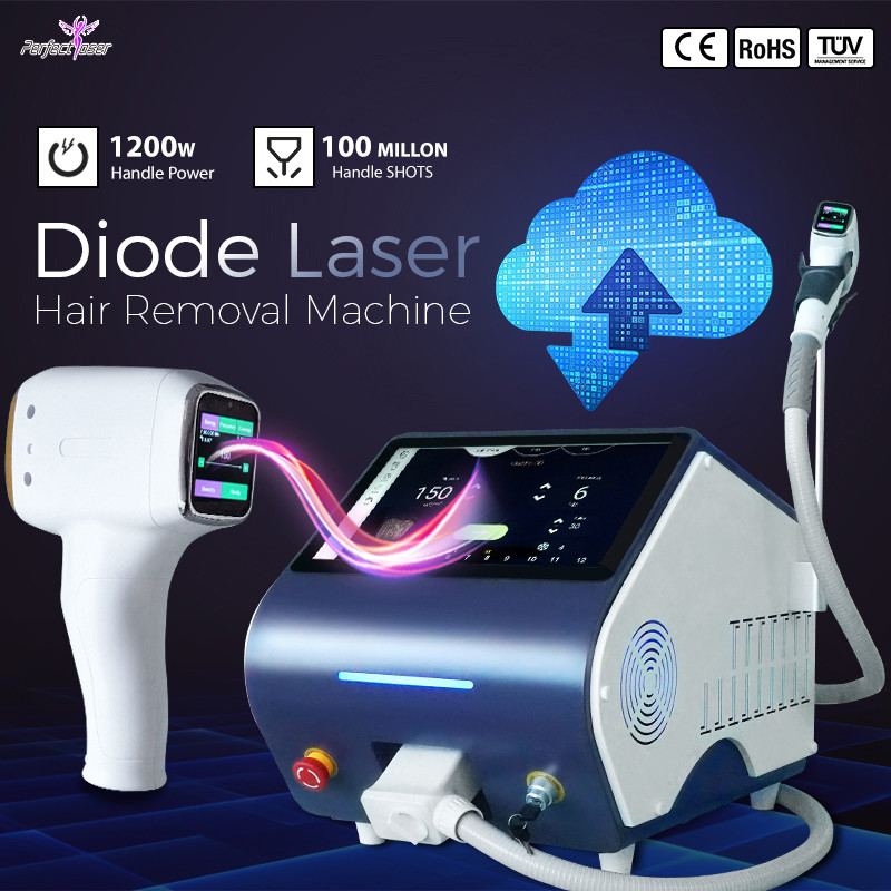 1064nm 810nm 808nm Diode Laser Hair Removal Machine 1200w