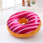 Giant Donut Cute Chair Pads Printing / Embroidering Logo For Office