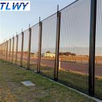 Anping TLWY Line Post 60*2mm Airport Perimeter Fencing High Security