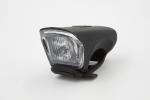 Silicone Low Brightness Battery Bicycle Light 1w Outdoor Lighting