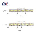 Electroplate 12V/24V 240D 3000 4000k 6000K 2835 LED Strip Lighting For Mirror