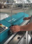 Aluminum Spacer Frame Butyl Extruder Machine Upright Structure Glue Cylinder