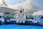 Commercial Inflatable Theme Play Park With Slide For Toddlers