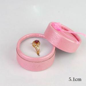 Wholesale Gift Small Round Jewelry Box UV Coating Or Varnishing Customized Packaging from china suppliers