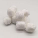 Non Sterile Baby Cotton Balls Consumables Economical Avoid Loose Threads