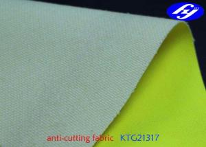 Wholesale Anti Abrasion Slash Resistant Fabric PU Coated Kevlar Composite Woven from china suppliers