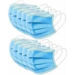 Non Woven Disposable Earloop Face Mask Virus Protective Civil Use