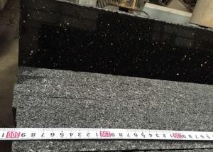 Wholesale Natural star golden Black galaxy Polished Indian Black Granite stone tiles slabs from china suppliers