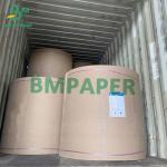 100# 80# 70# White Text Coated Art Paper Gloss / Matt Paperboard 24" 36" 610mm
