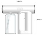 Electric HandHeld Atomizing Air Disinfection Gun Rechargeable Blue Light