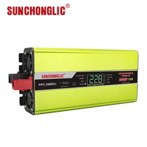 Wholesale 12v 220v 2000w Ups Charger Inverter Emergency Lighting Sine Wave UPS Inverter from china suppliers