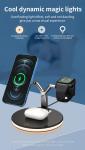 3 In 1 Fast Magnetic Wireless Charger Multifunctional 25W