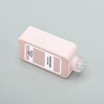 Custom pink 35ml glass foundation bottle wholesale gold lotion pump square skin