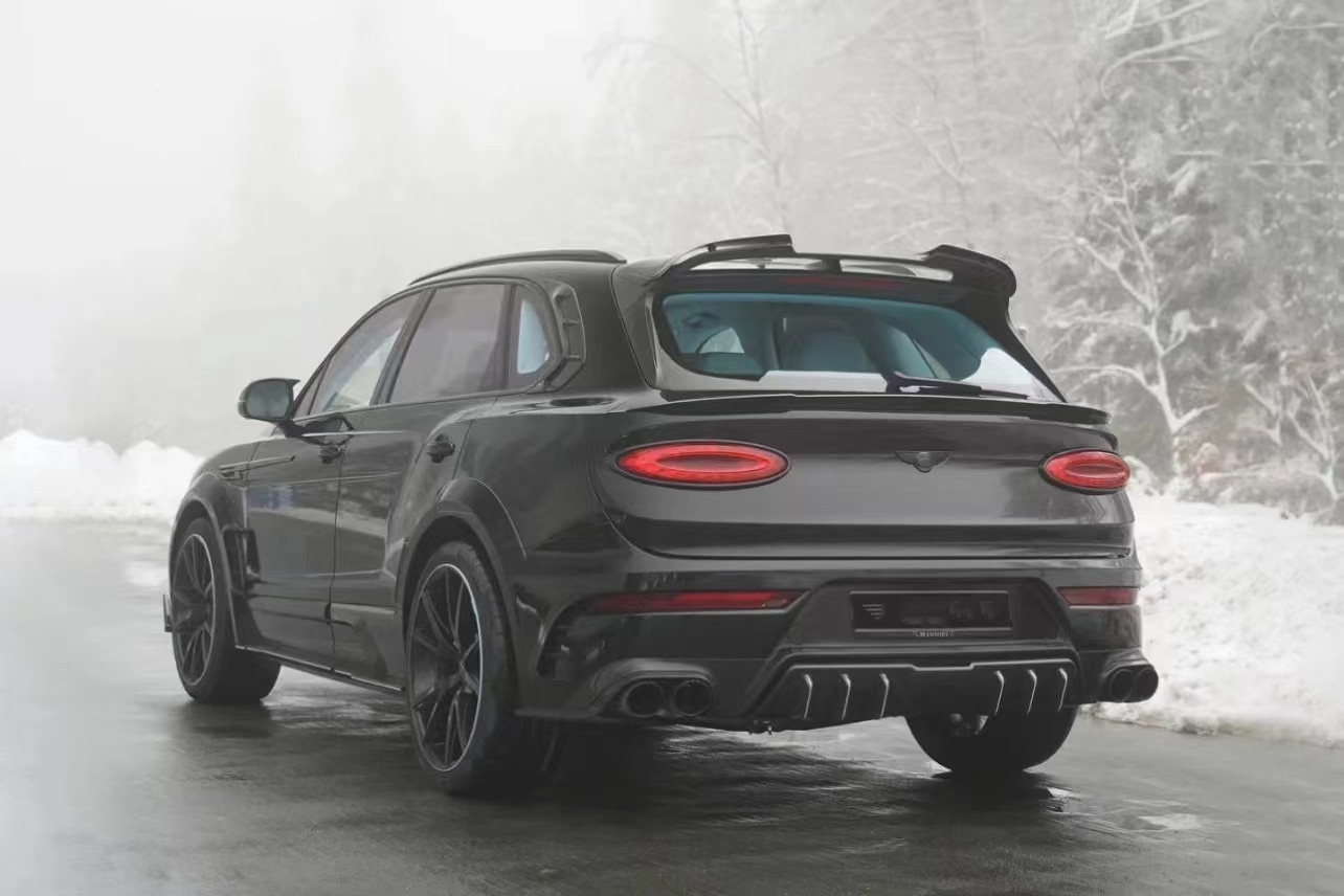 Bentayga 2015 Bentley Body Kit Bumper Mount Spoiler Wide Body Kit