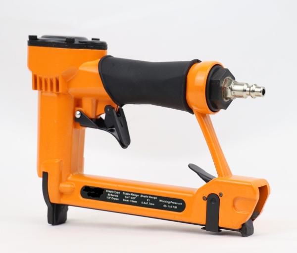 Reciprocating Type Air Stapler 22gauge Fine Crown Pneumatic Staple Gun 7116