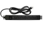 NEMA 5 - 15P Plug PDU Power Distribution Unit 100 - 125 V Power Socket