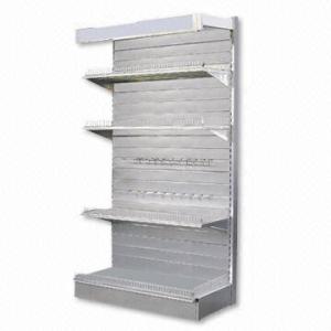 Wholesale 4 tiers supermarket metal display rack from china suppliers
