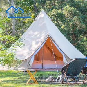 Wholesale Mildew Resistant Cotton Double Door Bell Tent Customized Tents For Event from china suppliers