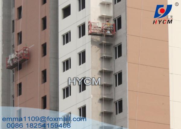 Suspended Working Platform from 630 kg to 1000 kg load for 100 meter Height