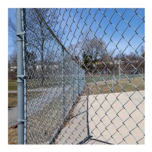 Wholesale 50x50mm Iron Wire Mesh Heat Treated Chain Link Fence with Low Carbon Steel Wire from china suppliers