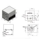 YAG 1064nm 10mm Galvanometer Laser Scanning Head