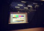 Holographic Projection System Musion Eyeliner Foil Hologram 3D Show