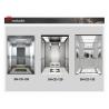 Buy cheap Stainless Steel Frame Elevator Cabin Decoration With Mirror Etching Middle Panel from wholesalers