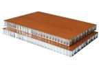 Durable Waterproof 8mm thick Aluminum Honeycomb Panel width 1500mm