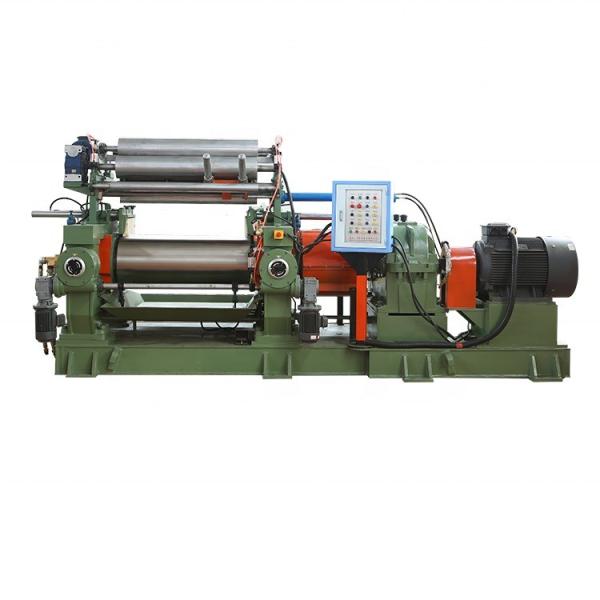 Blue XK-400 Double Rollers Type Open Mixing Mill /Rubber Mixing Mill for Rubber