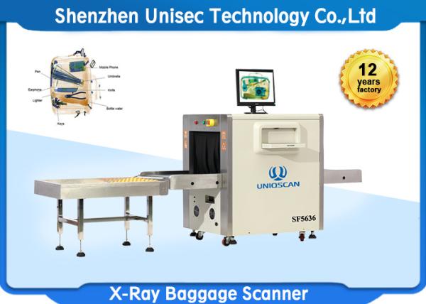 Single View Airport Security X Ray Baggage Scanner X Ray Luggage Scanner Machine