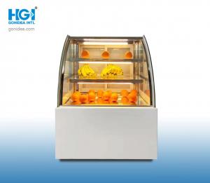 Wholesale Secop Compressor Glass Cabinet Ice Cream Cake Display Freezer Low Noise OEM R134a from china suppliers