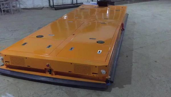 50T Heavy Load Automated Guided Vehicle 500Ah Battery Power Trackless Transfer
