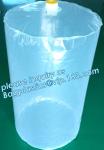 Biodegradable round bottom bag, plastic lining bag, round bottom plastic drum