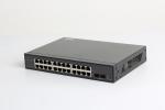 24 1000M Rj45 Ports 2 1000M SFP Ports Gigabit Ethernet Switch 26 Ports