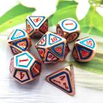 DND RPG Solid Metal Dice Suits Electro Swimming Technology Wandering Earth