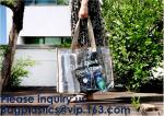 Girls Fancy Handbag Beach Shoulder Sling Bag, Shiny Hologram Holographic Tote PU