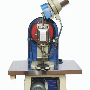 Buy cheap Manual Grooving Eyelet Machine with 5.5mm Max Drilling Dia, 1000-1500rpm Spindle from wholesalers