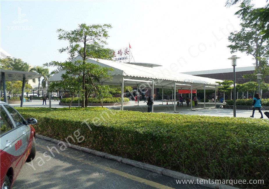 No Wall Fabric heavy duty event tents Hard Pressed Aluminum Alloy Profile