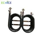 Spiral Double Copper Tube Heat Exchanger Manufacturer for Pool Heater Air