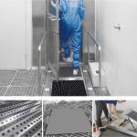 GCC Automatic Shoe Sole Cleaning Machine For Food Industry Cleanroom
