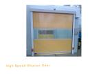Auto Anti-static PVC High Speed Shutter Door / Fast Speed Scroll Door For